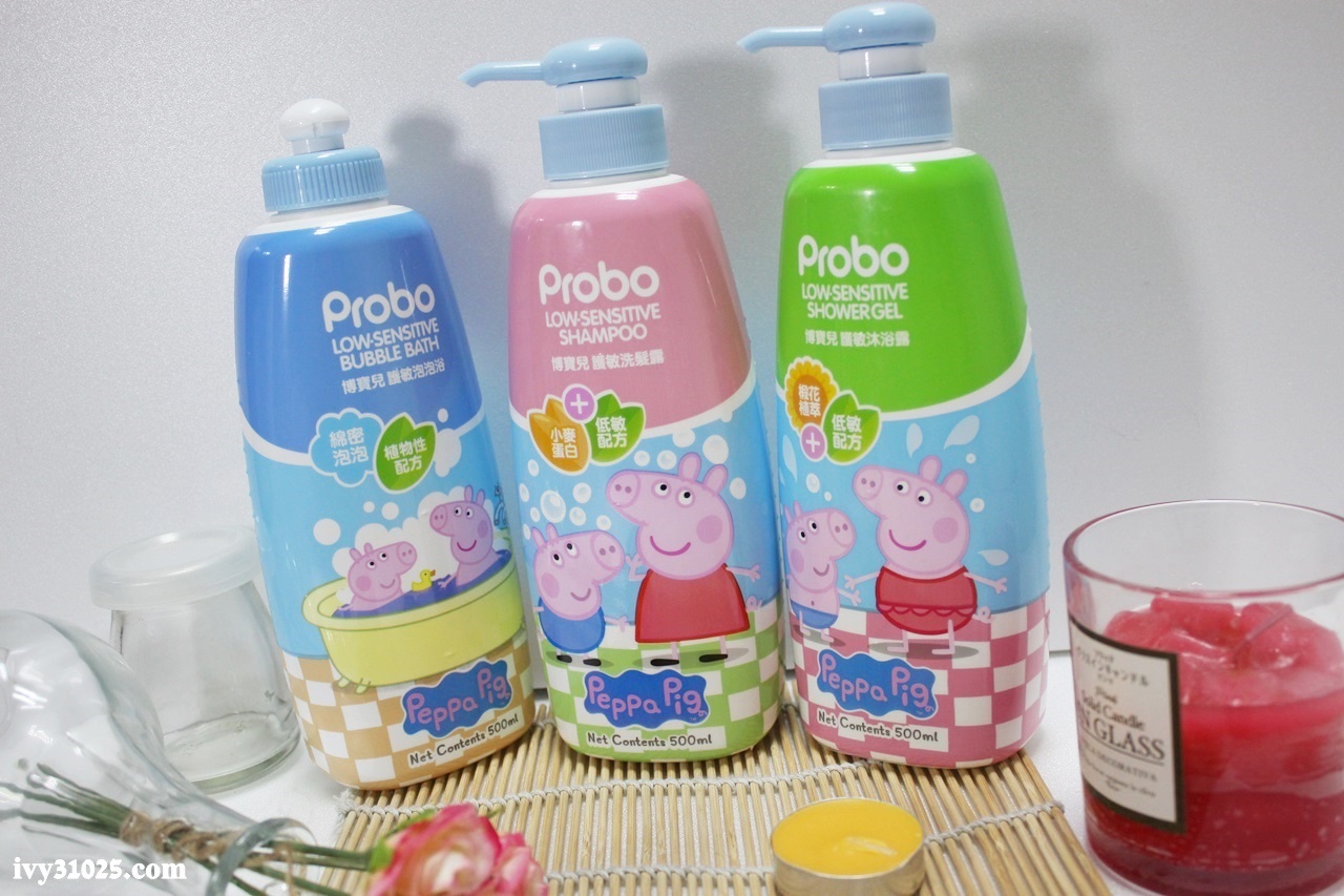 Peppa Pig | 博寶兒護敏系列 | 沐浴露 | 洗髮露 | 泡泡浴