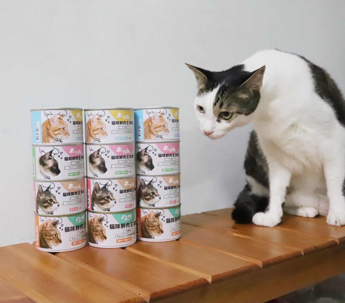 卡尼Carnivore貓咪鮮肉主食罐給我家貓咪嚴格篩選人用等級原塊肉台灣製造